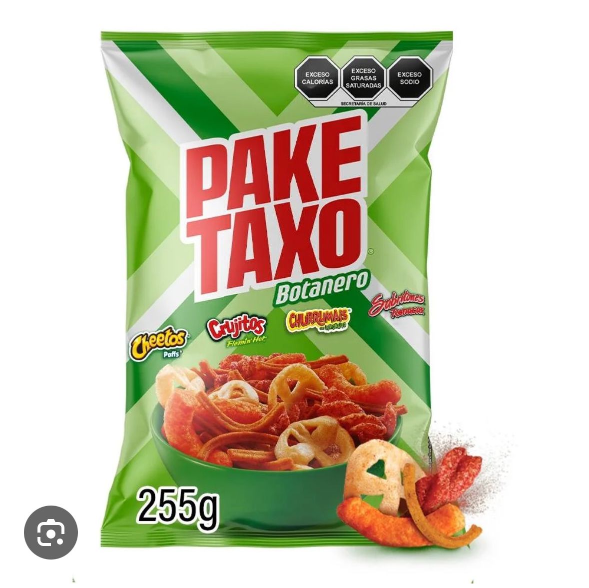 SABRITAS PAKETAXO VERDE 1/170G (35)