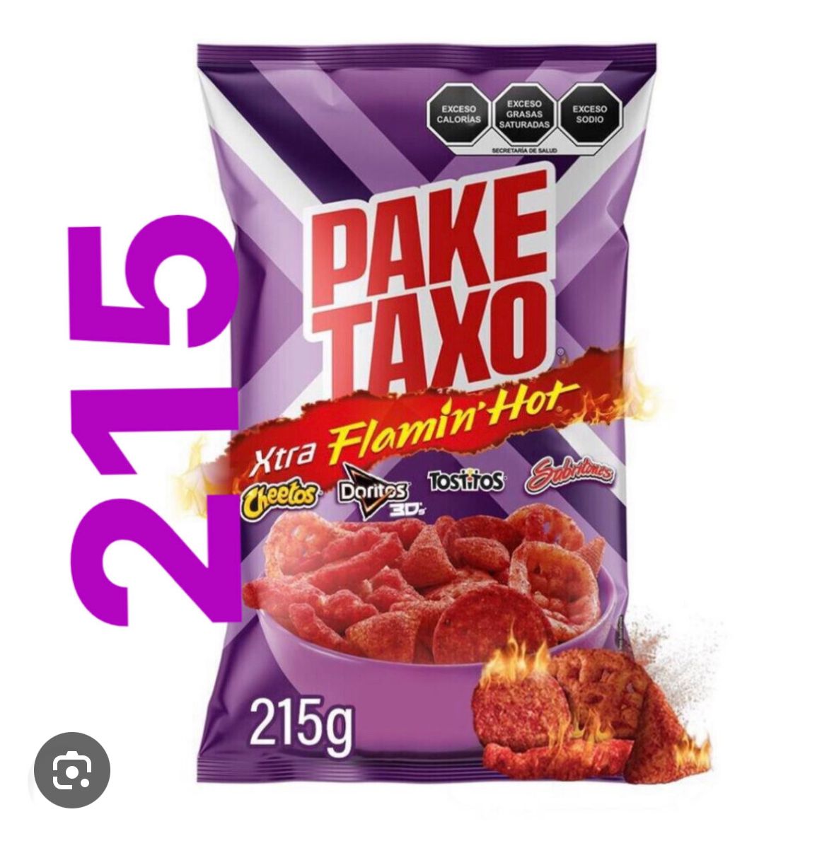 SABRITAS PAKETAXO FLAMIN HOT (9)