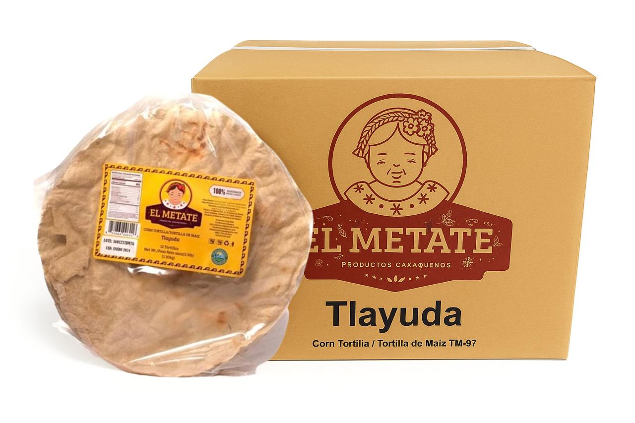TOSTADA EL METATE TLAYUDA 4/12
