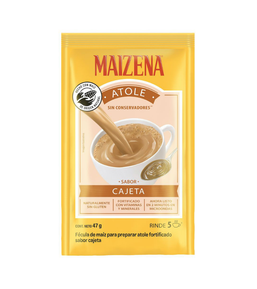 MAIZENA ATOLE CAJETA 1/24 PZAS