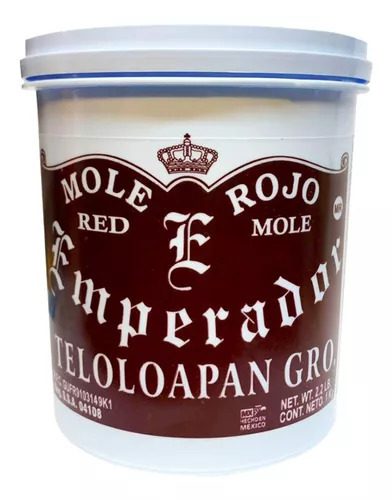 MOLE ROJO TELOLOAPAN 2,2LB/12
