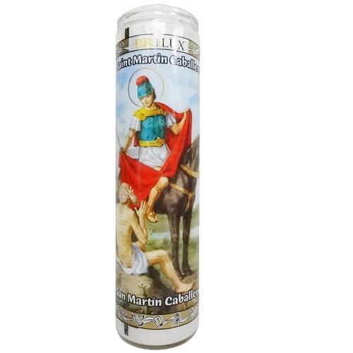 CANDLE SAN MARTIN CABALLERO (BLANCO) 12 CT