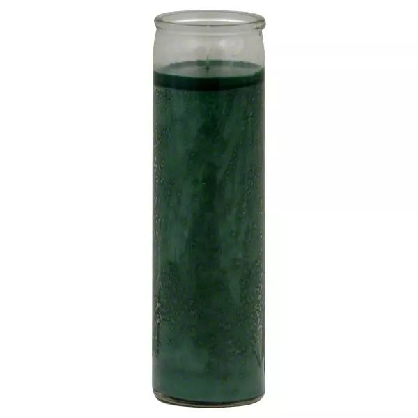 CANDLE BRILUX GREEN  12 CT