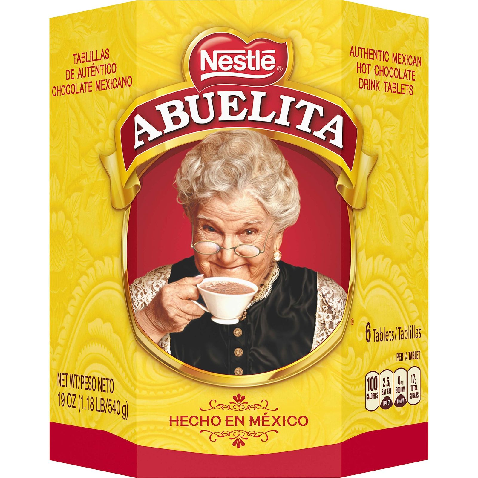 NESTLE CHOCOLATE ABUELITA 12/19OZ