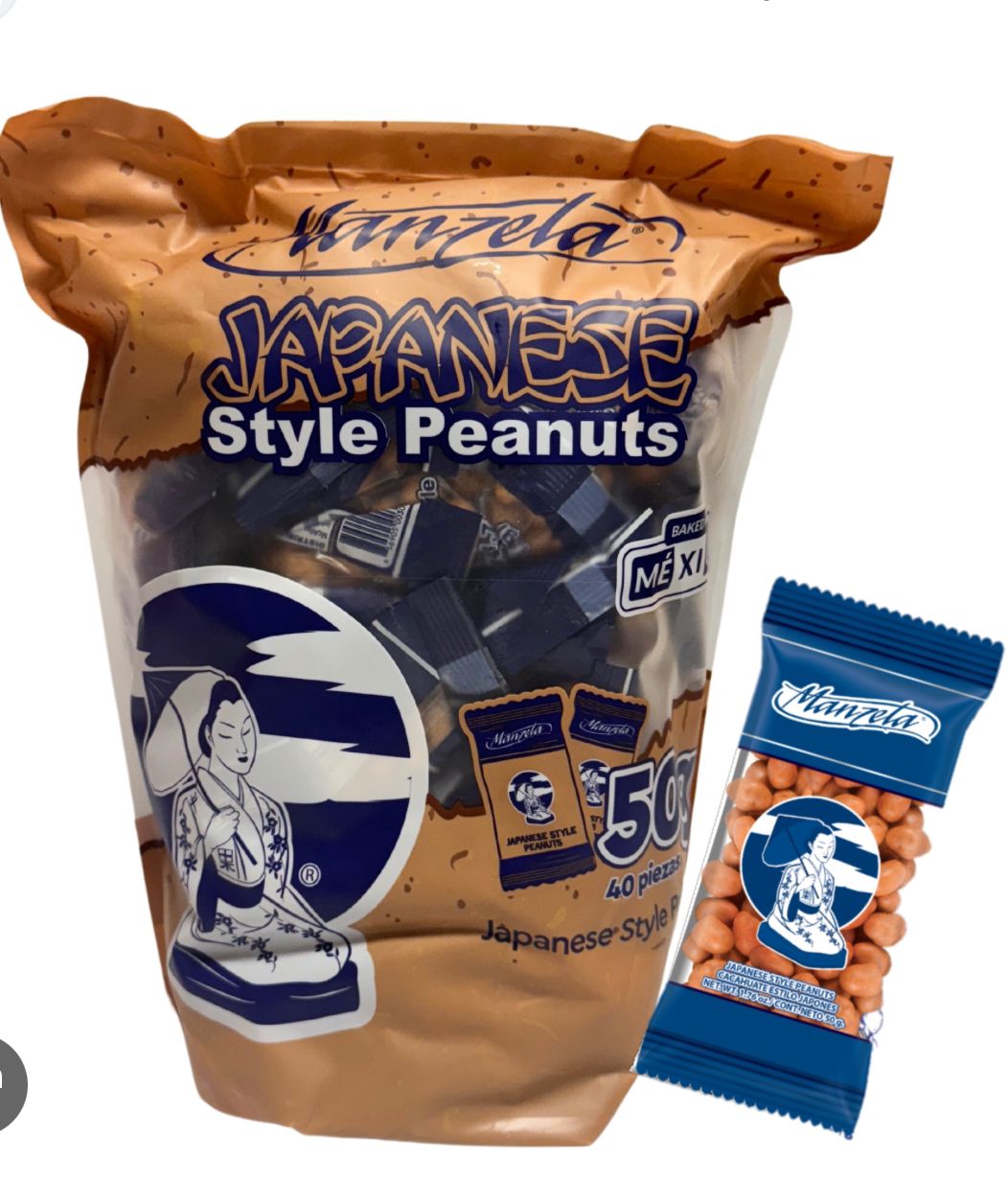 MANZELA JAPANESE PEANUTS 6/40/50 GR