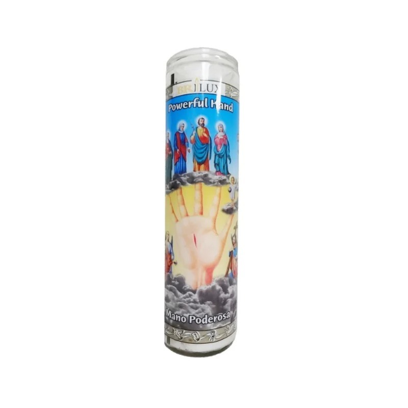 CANDLE BRILUX  MANO PODER CILINDRO 12 CT