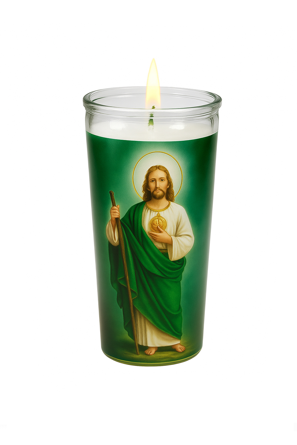CANDLE COMETA SAN JUDAS TADEO SMALL 20/4 in