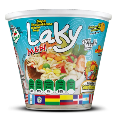 LAKY SOPA MARISCOS 12/75g