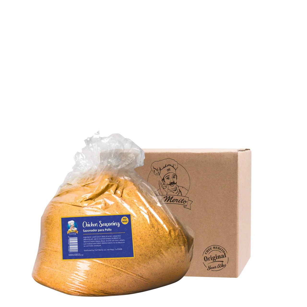 FS CHEF MERITO MEAT SEASONING 1/25 LB