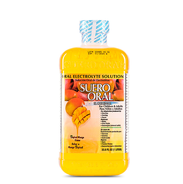 SUERO ORAL MANGO 8/1 LT