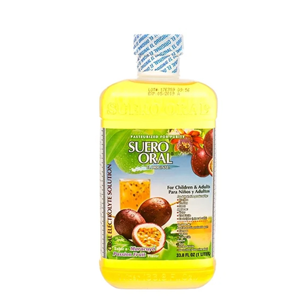 SUERO ORAL MARACUYA 8/1 LT