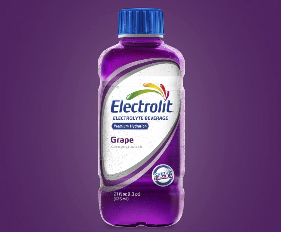 ELECTROLIT GRAPE 12/21OZ WB