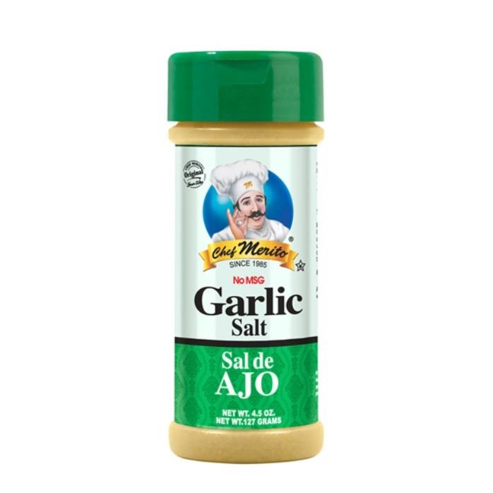 CHEF MERITO GARLIC SALT 12/4.5 OZ