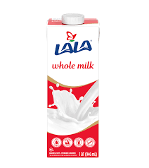 LALA WHOLE MILK UHT 12/33.8OZ