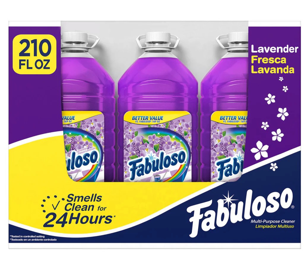 FS FABULOSO LAVENDER MULTI-PURPOSE CLEANER (3CT / 210 OZ)