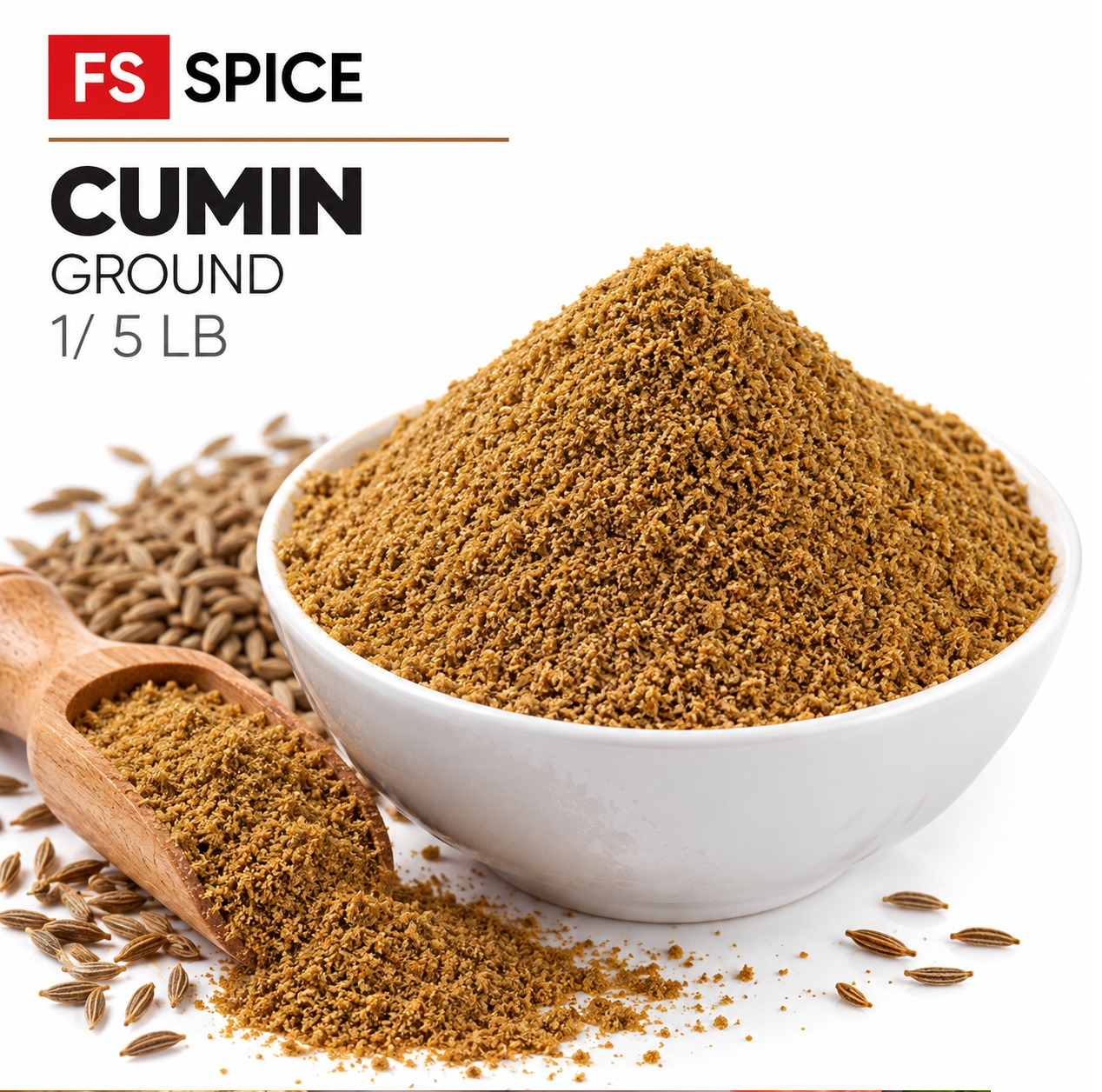 FS SPICE CUMIN GROUND 1/ 5 LB