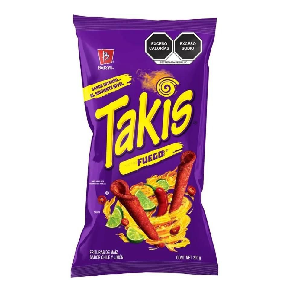 SABRITAS TAKIS FUEGO 20/200 GR (20)