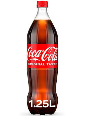 SODA COCA COLA 8/1.25 LT