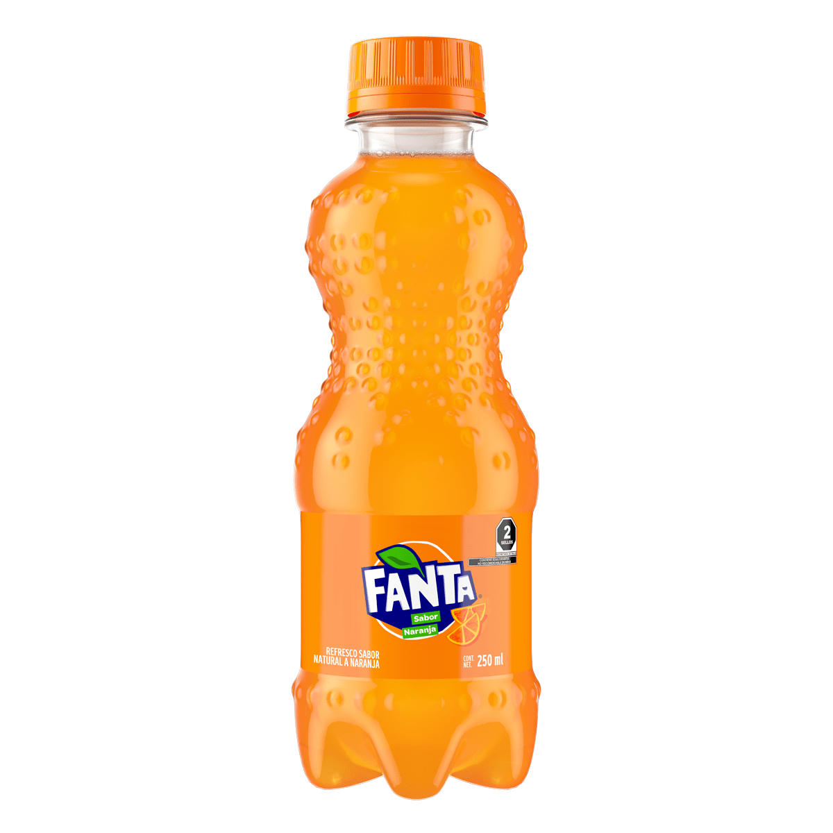 SODA FANTA ORANGE MINI 24/8 OZ (250ML)