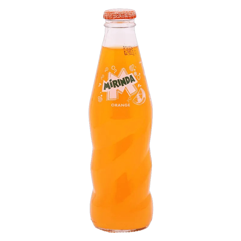 SODA MIRINDA ORANGE 24/8 OZ (250ML)