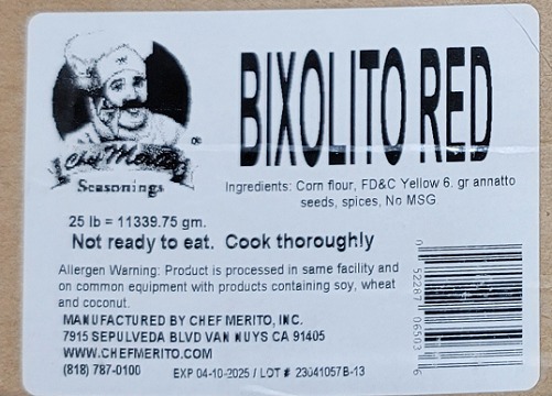 FS CHEF MERITO BIXOLITO RED 1/25LB