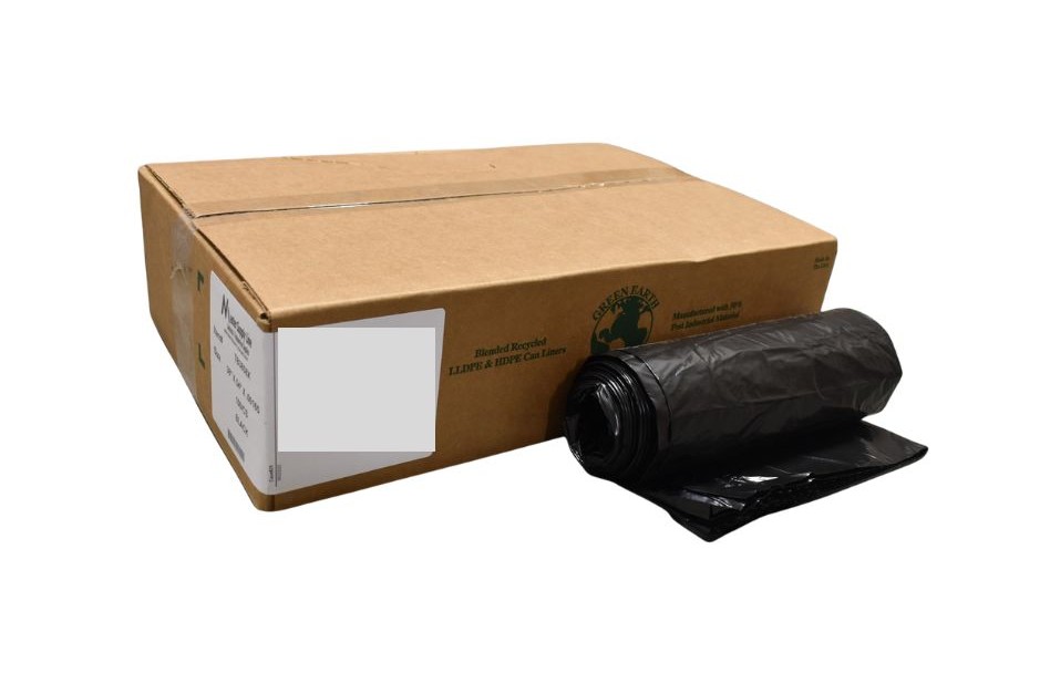 FS TRASH BAG CANLINER 100 CS BLACK