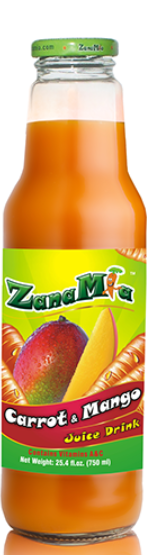 ZANAMIA JUICE CARROT / MANGO 8/25.4 oz