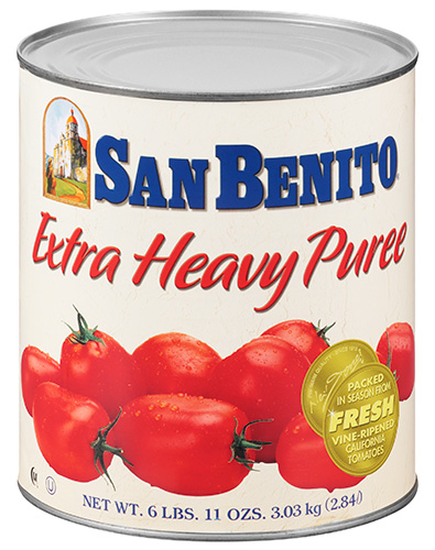 FS SAN BENITO EXTRA HEAVY PUREE TOMATO 6/#10 CAN (56x PL)