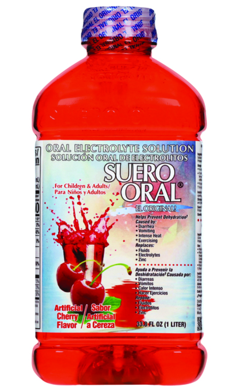 SUERO ORAL CHERRY 8/1 LT