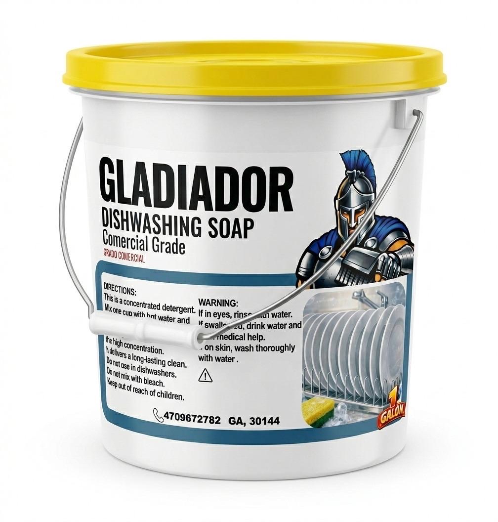 FS GLADIADOR  DISHWASHING SOAP 1/ 5GL