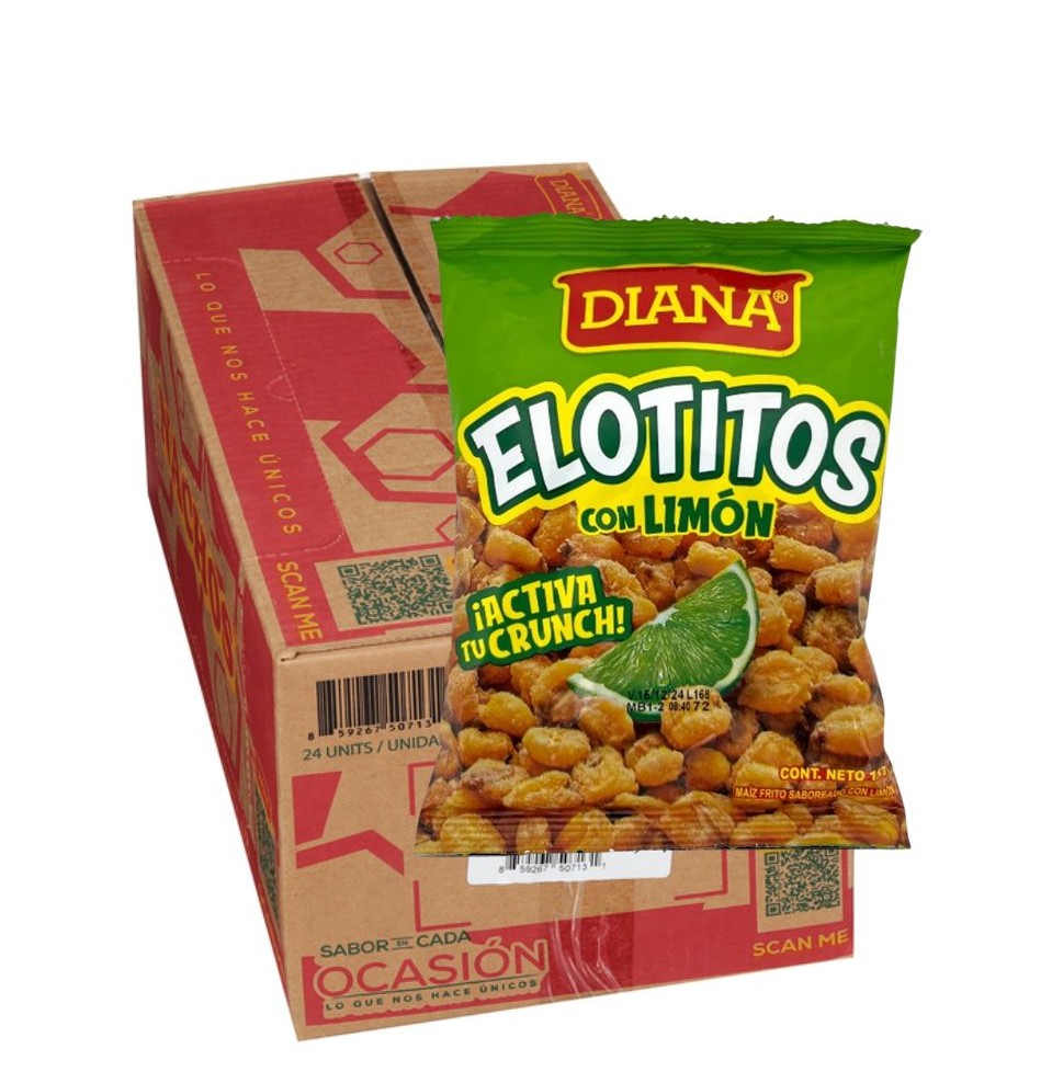 SABRI DIANA ELOTITOS CON LIMON 35/4.05OZ CAJA