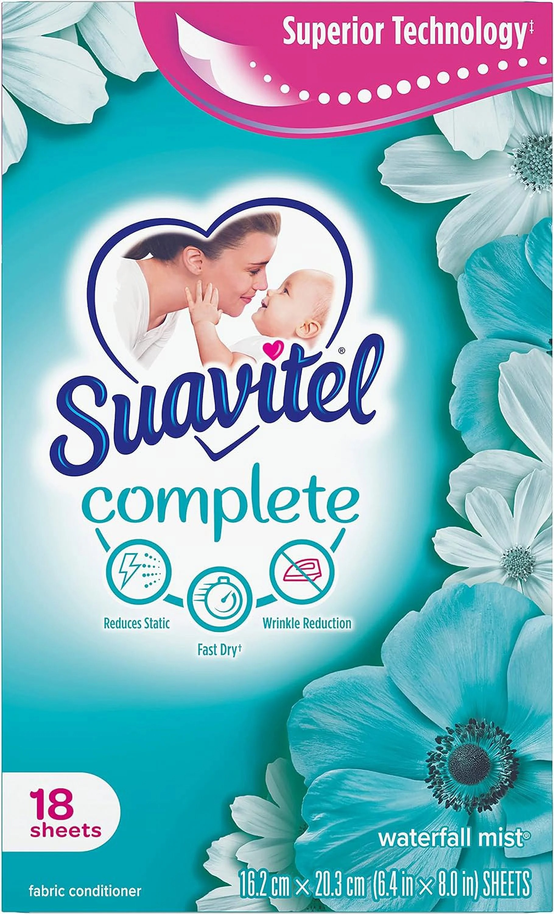SUAVITEL F DRY SHEET WATERF 15/18