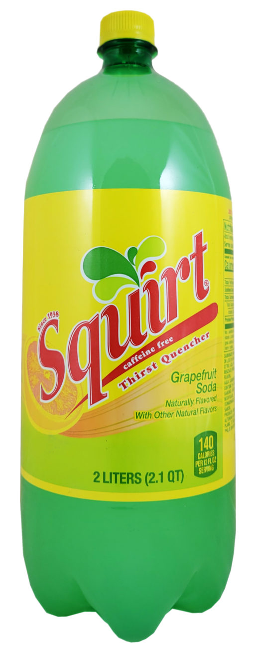 SODA SQUIRT GRAPEFRUIT 8/2LT