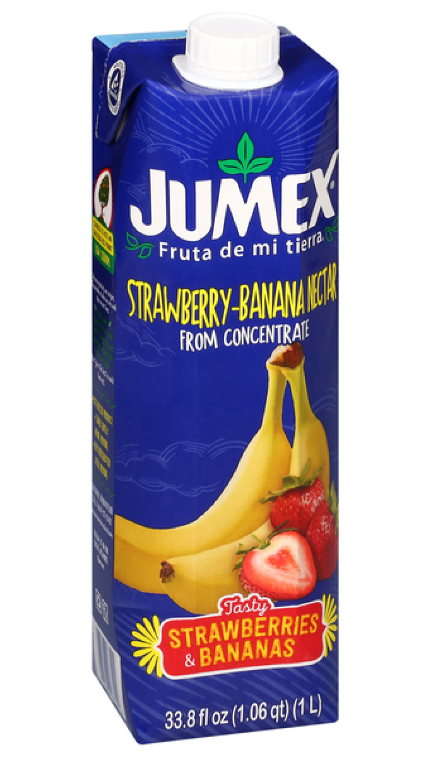 JUMEX TETRA STRAWBERRY BANANA 12/32 OZ (1 LT)