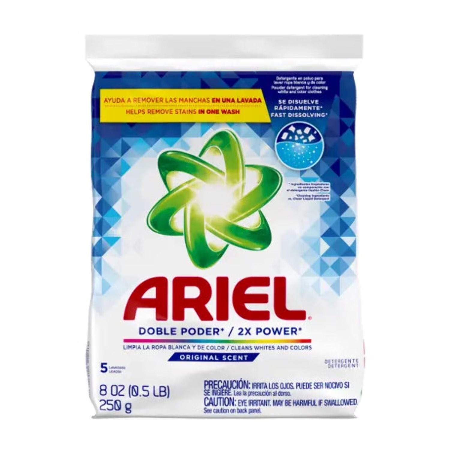 ARIEL DETERGENT 36/250 GR