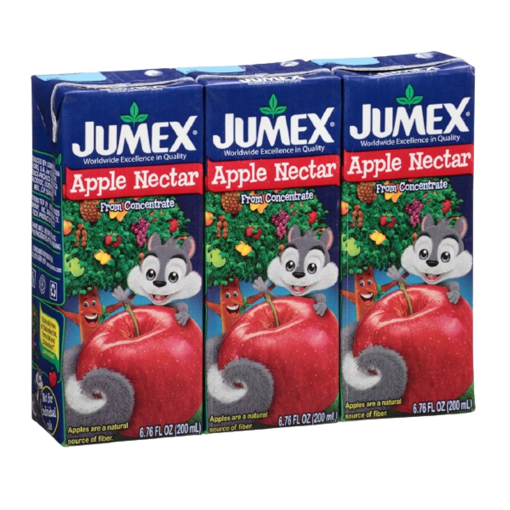 JUMEX MINI BRICK MANZANA 8/3PK