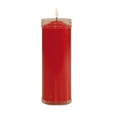 CANDLE BRILUX RED 14 D 6 CT