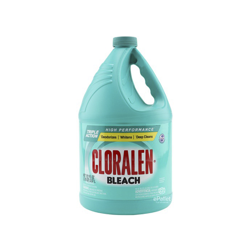 CLORALEN BLEACH LAVANDER  6/1 GALON  121 Oz.