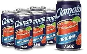 CLAMATO JUICE CAN 4/6/7.5 OZ