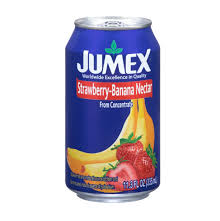 JUMEX LATA STRAWBERRY/ PLATANO 24/11.3 OZ