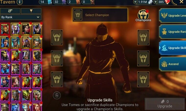 Hierophant Lazarius + Ninja + Artor + Loki + Seer + Venomage + Romero + 30642 energy + Fodbor