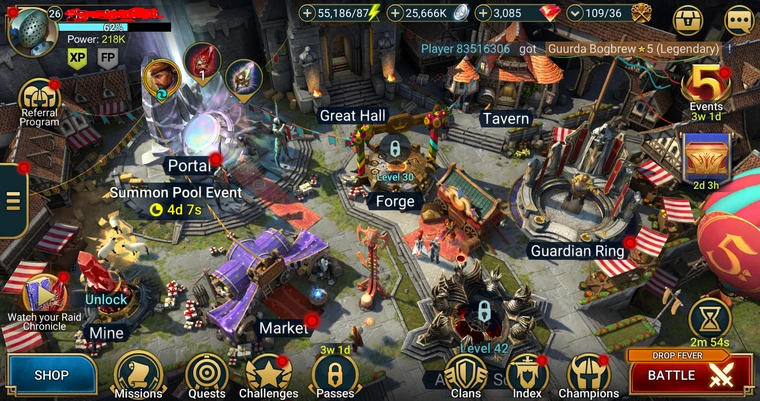 【Starter】  Duchess Lilitu 55k Energy / 25 Million Coins / Arix + 12 Login Legendary’s/ Maneater  Full Access