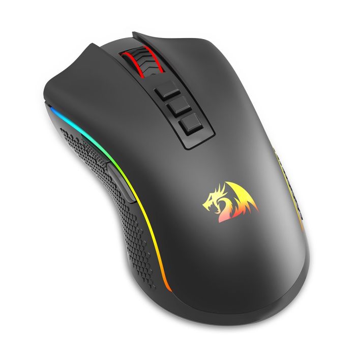Mouse Gamer Redragon Cobra, Chroma RGB, 12400 DPI, 8 Botões, Preto - M711
