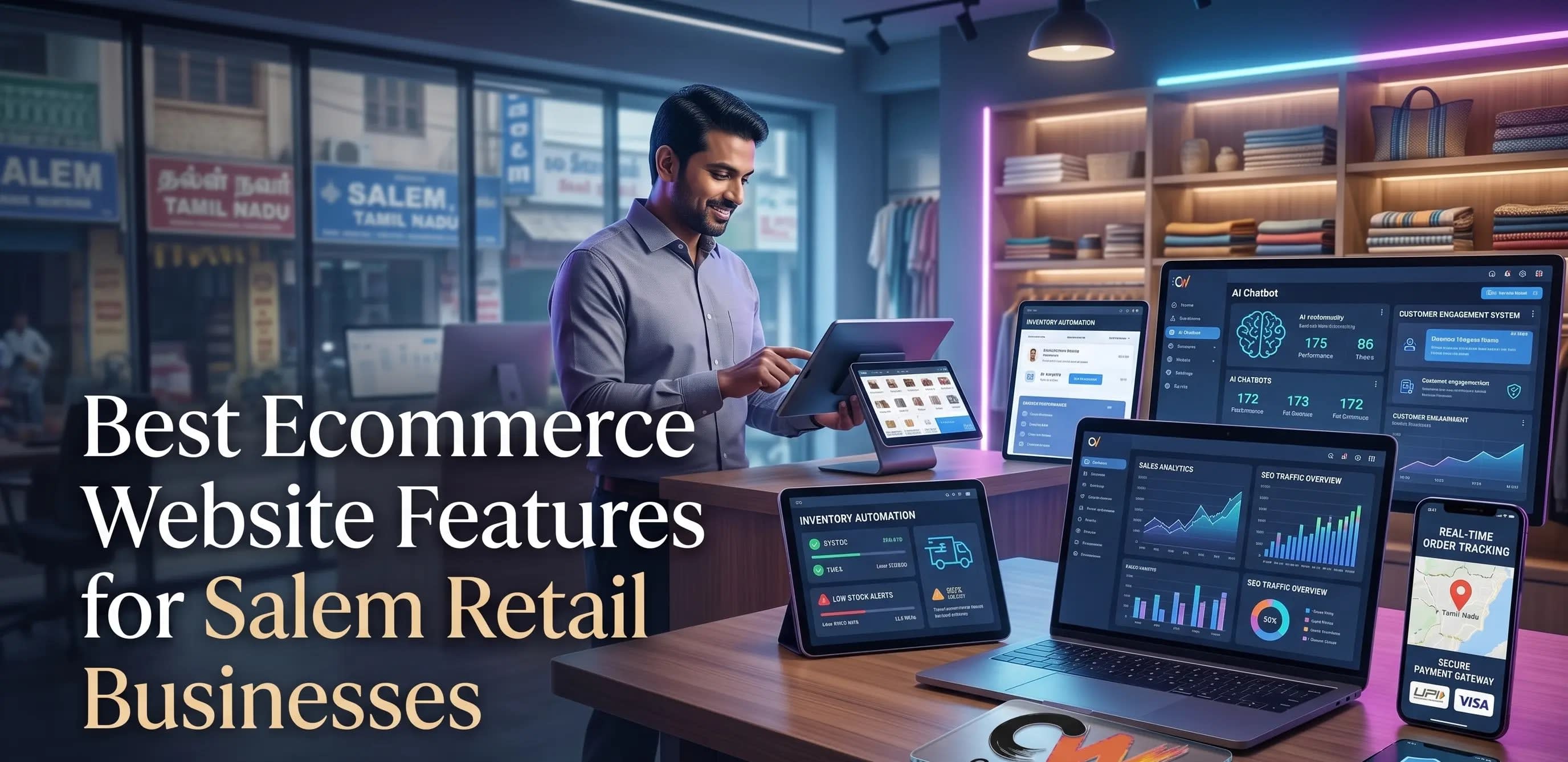 Best Ecommerce Website Features for Salem Retail Businesses