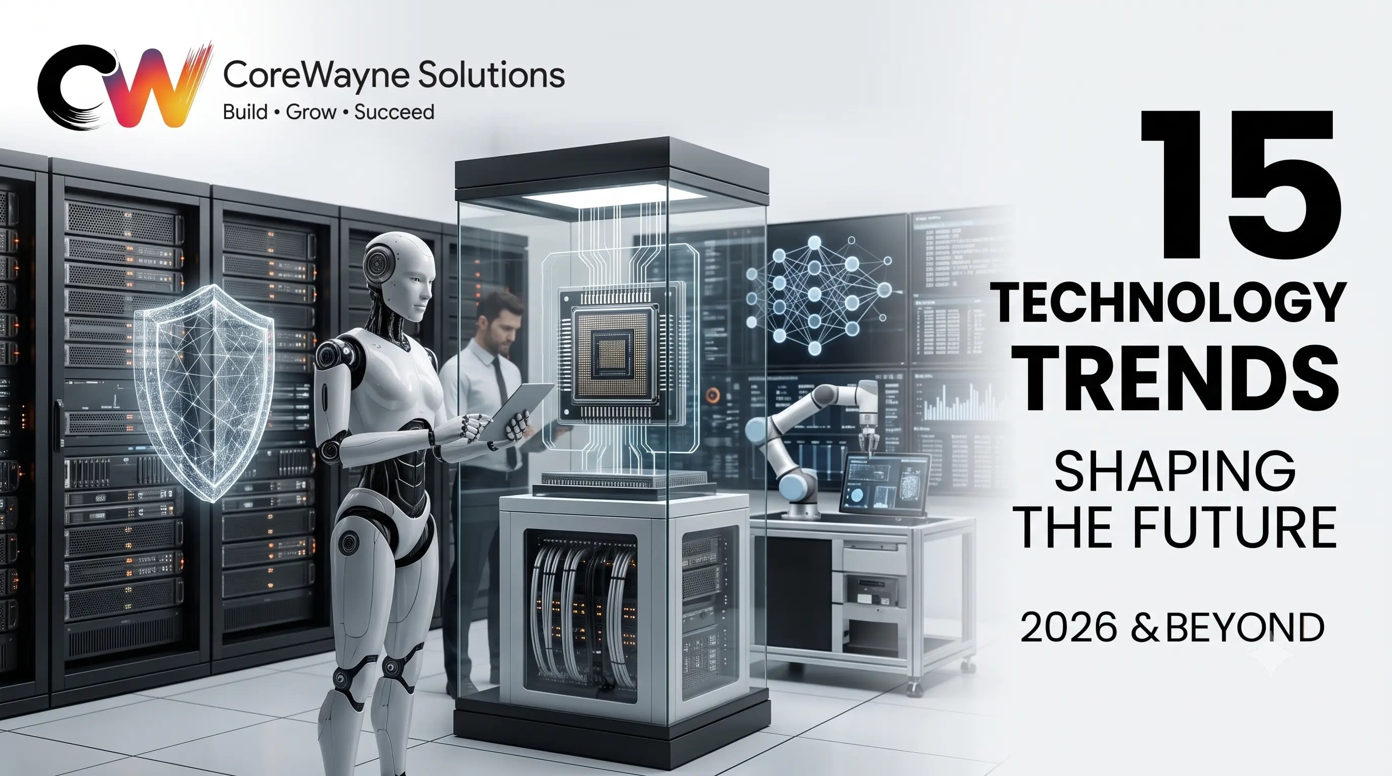 Top 15 Technology Trends That Will Shape the Future in 2026 and Beyond