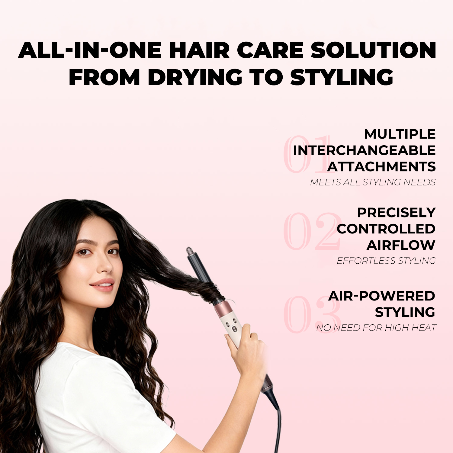 DRYON Airwrap Multi-Styler - Coanda Technology for Curling, Straightening & Volumizing - Image 2