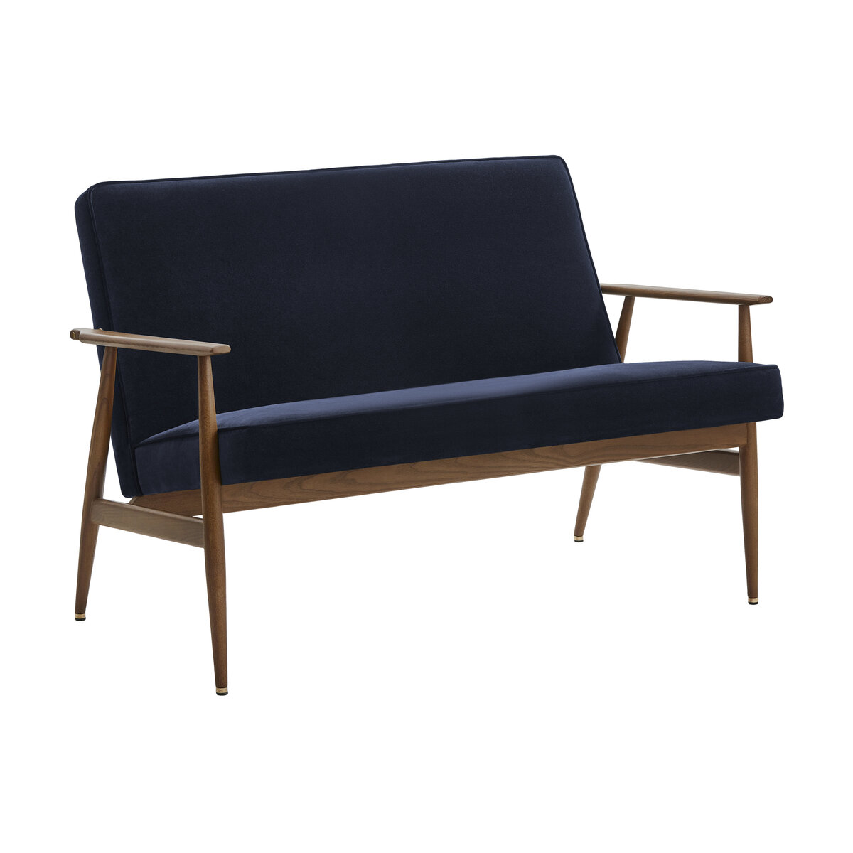 Sofa en velours Indigo Ash 03 Fox - 366 Concept