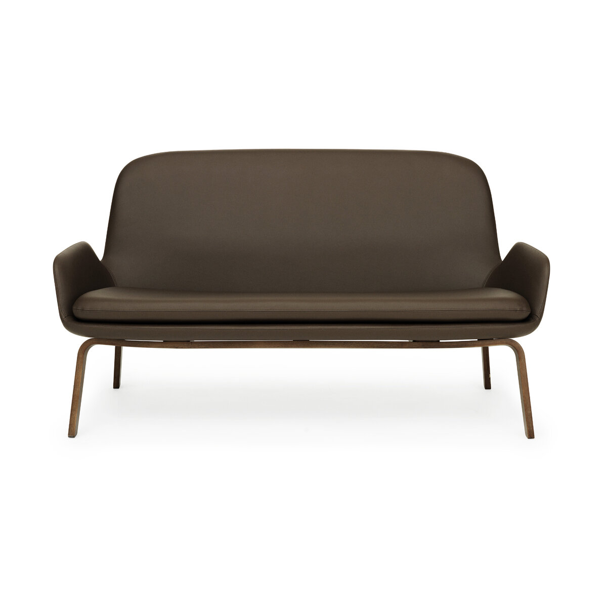 Canapé Era Sofa Tango Noyer Cuir Marron - Normann Copenhagen