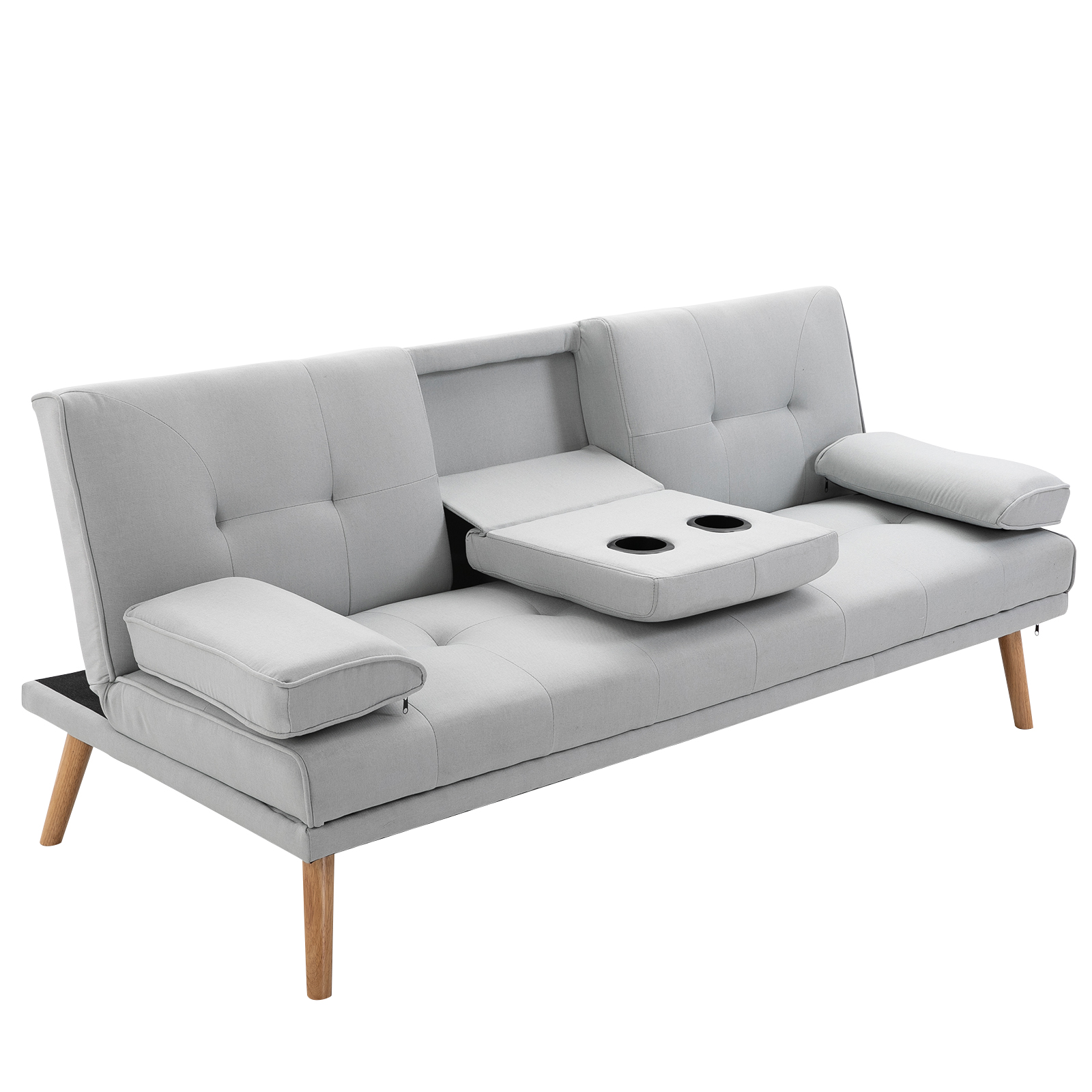Canapé convertible 3 places design scandinave