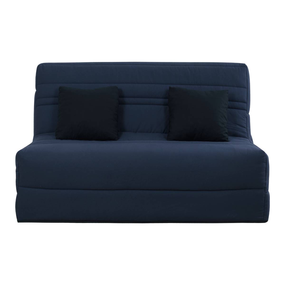 Banquette BZ bleue - 2 places